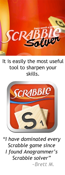 Sowpods Scrabble Dictionary